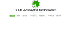 Desktop Screenshot of candhlandscapes.com